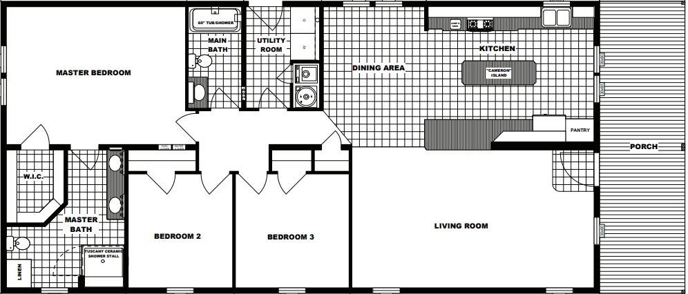 Pg-149 floor plan home features