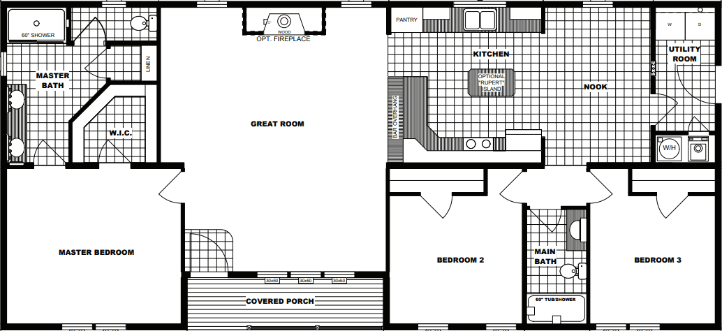 G-3561 floor plan home features