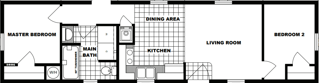 G-304 floor plan home features