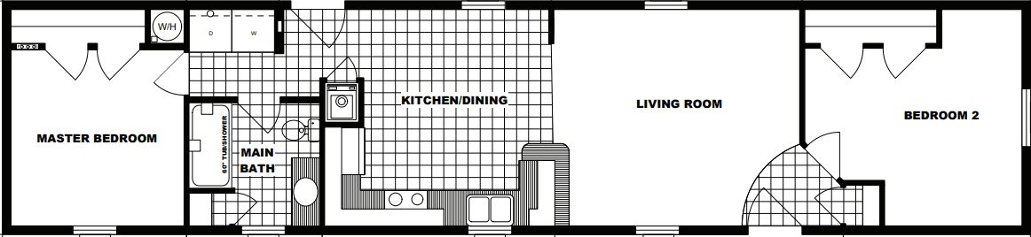 G-491 floor plan home features