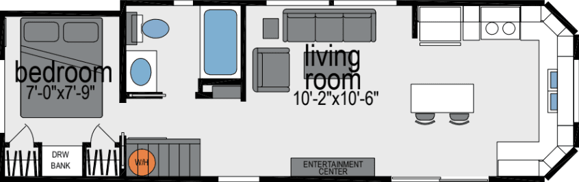 Shore park 1905sl floor plan home features