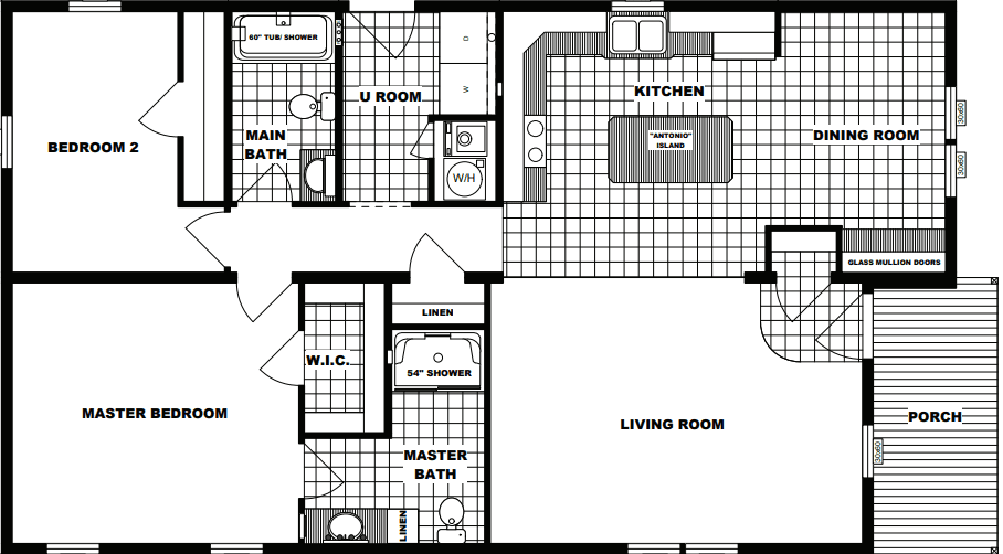 Netr g-3159 floor plan home features