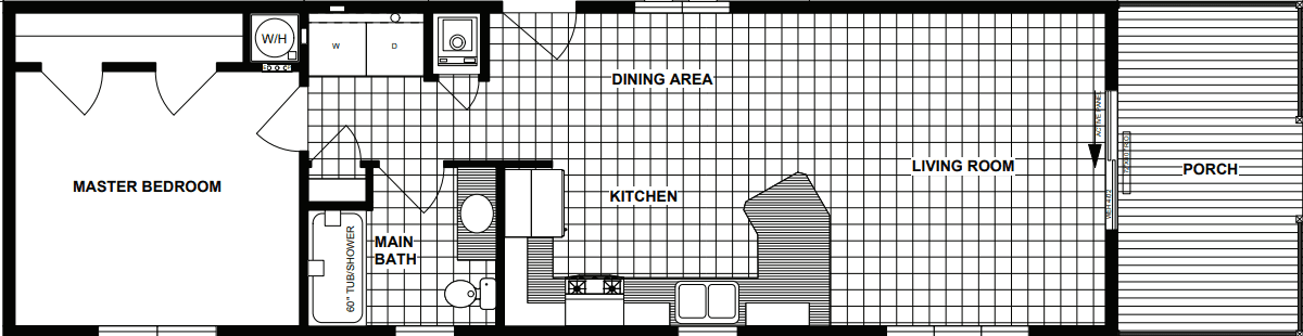 Hpx-7701 floor plan home features
