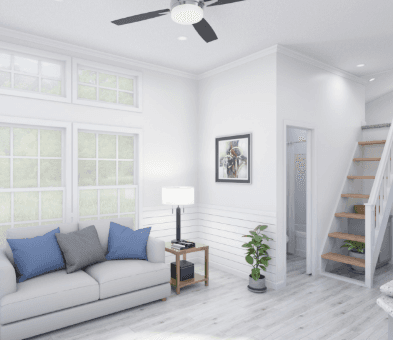 Shore park interior home features