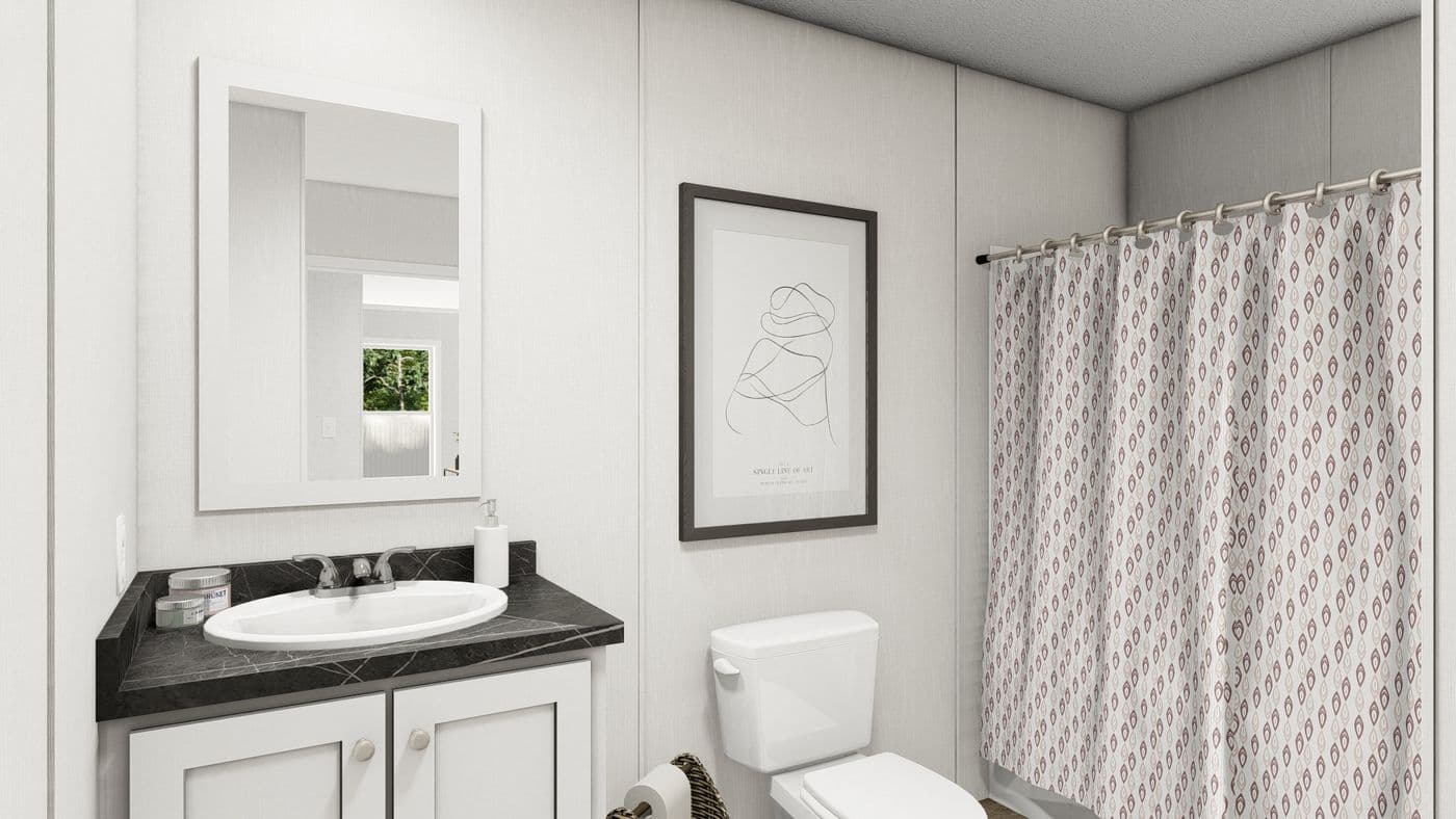 Jade 48 bathroom home features