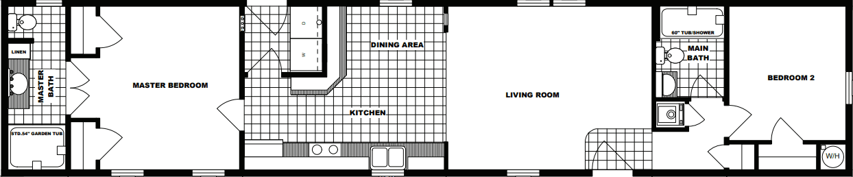 G-496 floor plan home features