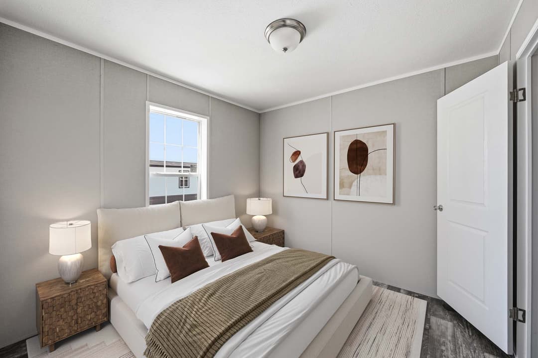 Echo bedroom home features