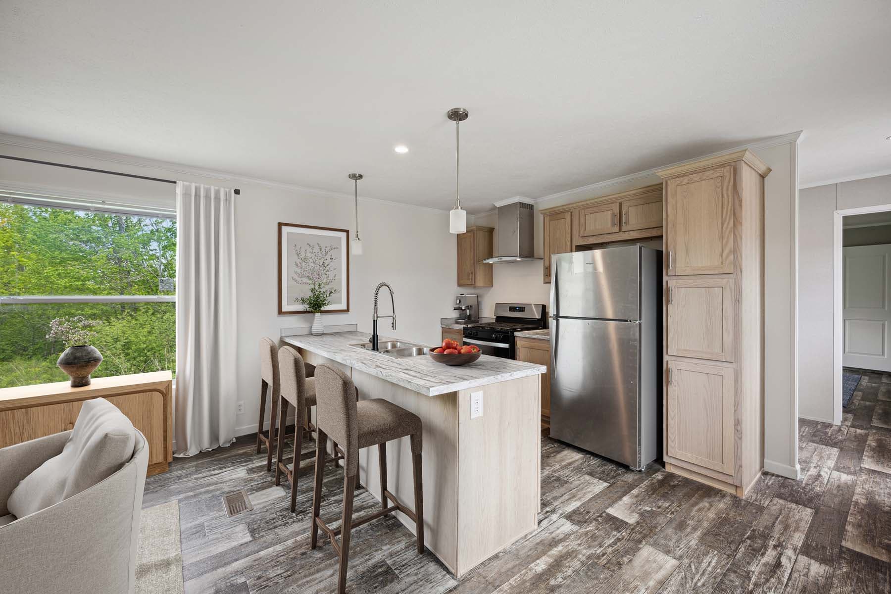 Placid 3 kitchen home features
