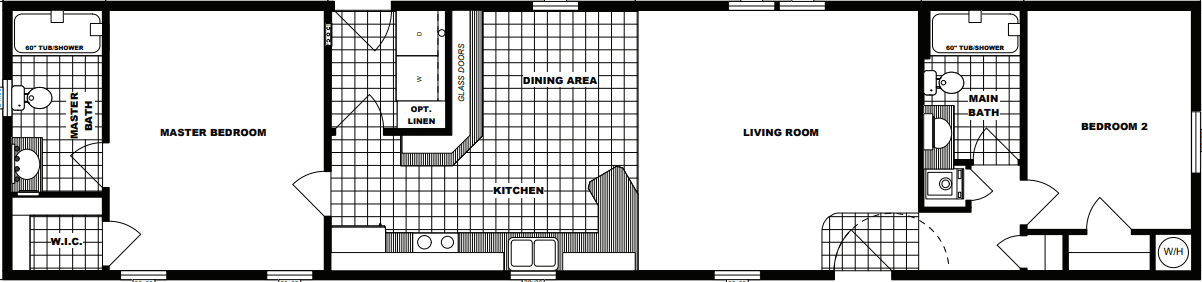 G16-618 floor plan home features