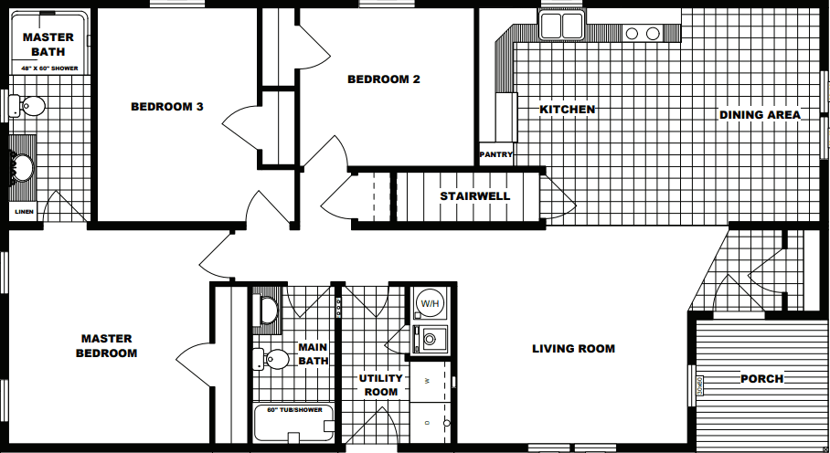 Sp-9003 floor plan home features