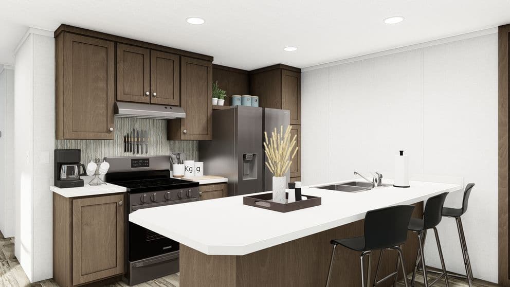 Peridot 56 kitchen home features