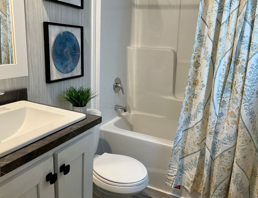 Amethyst 48 bathroom home features