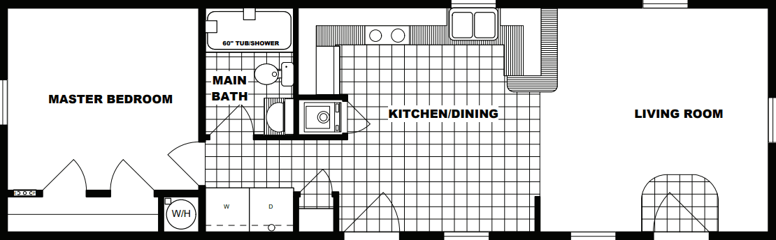 G-596 floor plan home features