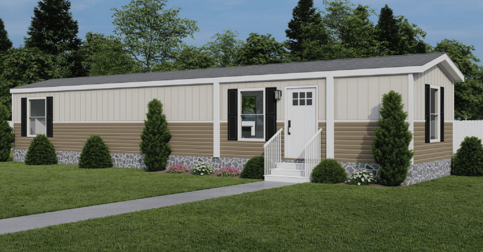 Polo hero, elevation, and exterior home features