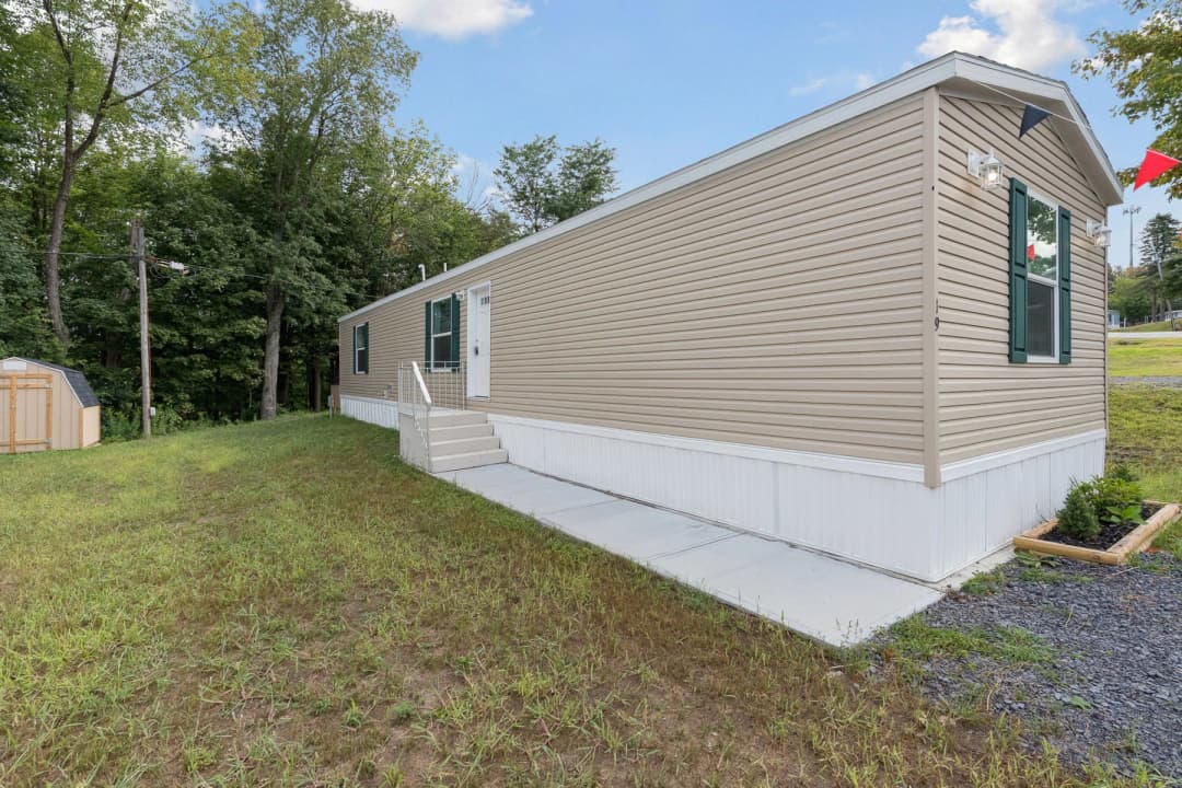 Placid 2 elevation, exterior, and hero home features