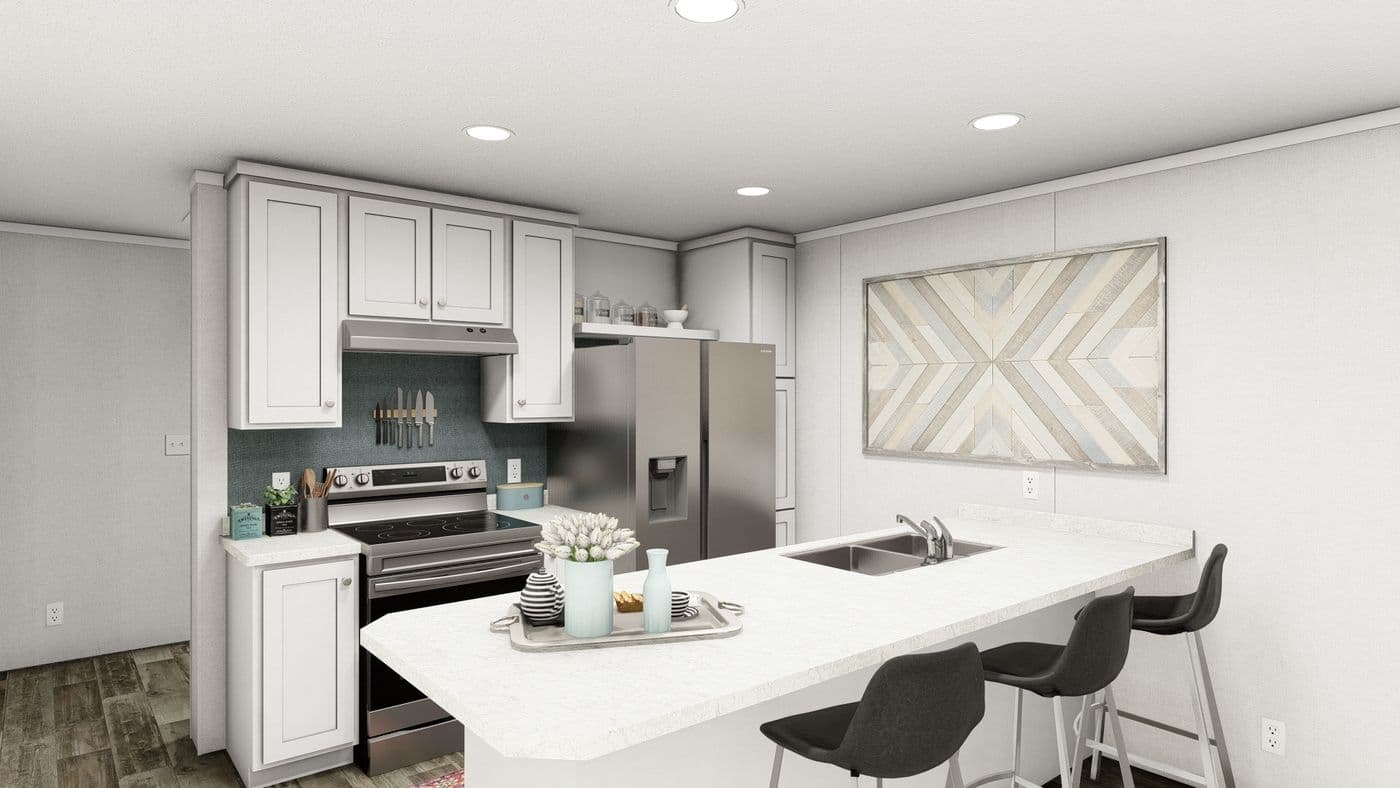 Jade 48 kitchen home features