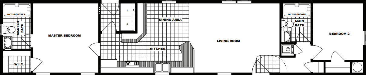 G-618 floor plan home features