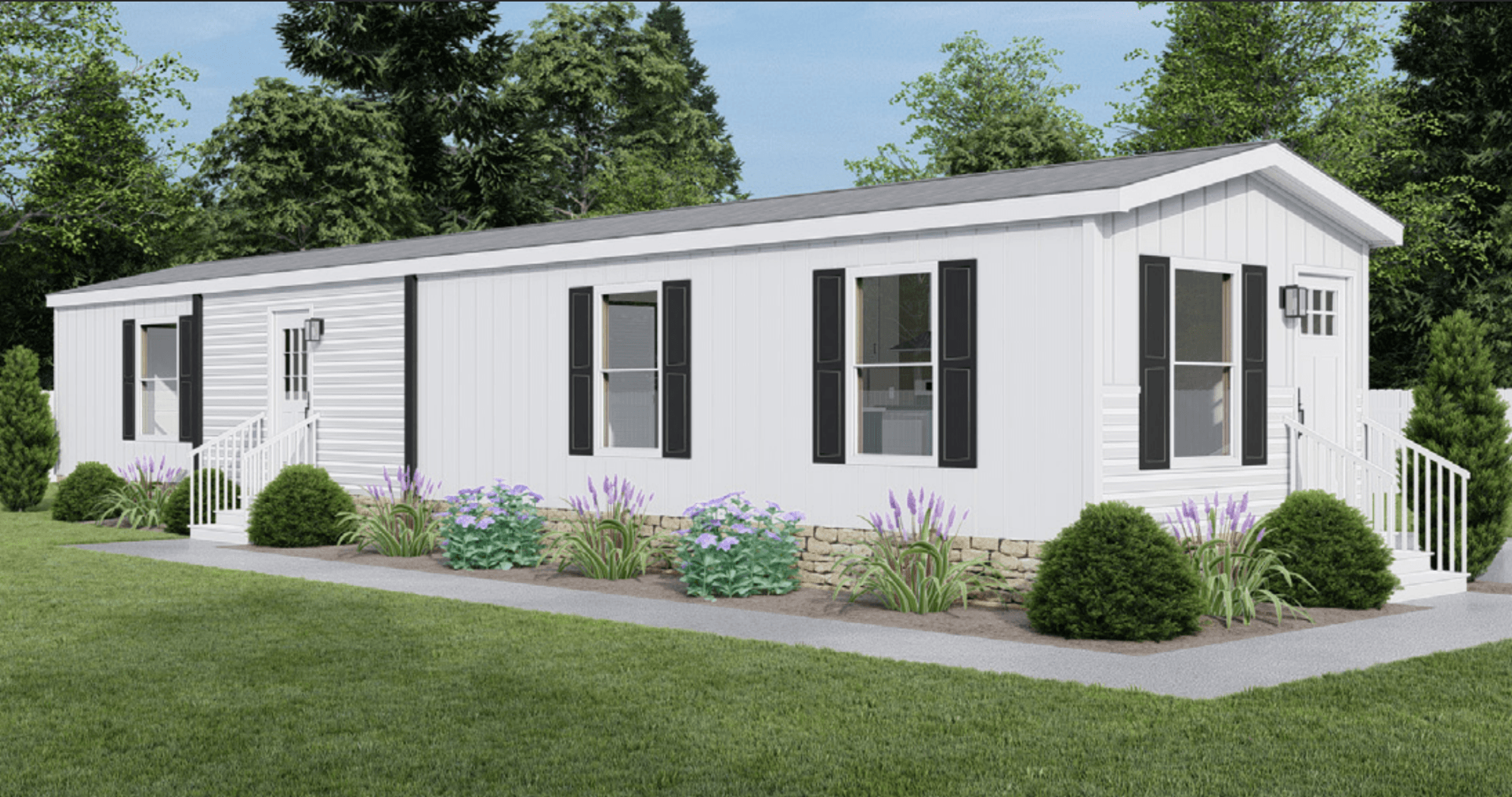 Cortes hero, elevation, and exterior home features