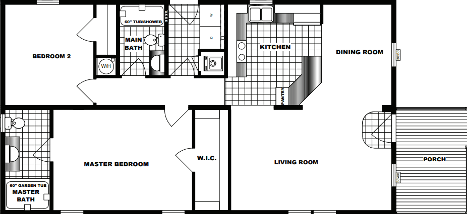 G-237 floor plan home features