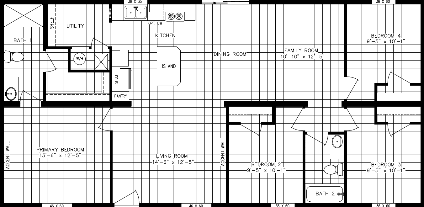 Hancock floor plan home features