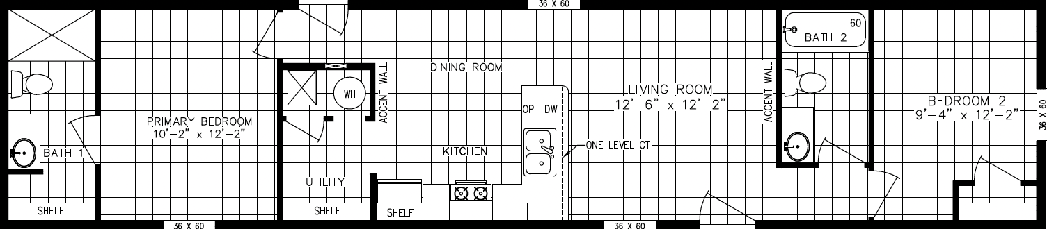 Adams floor plan home features