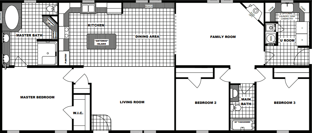 G-3653 floor plan home features