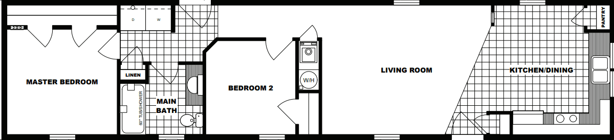 G-598 floor plan home features