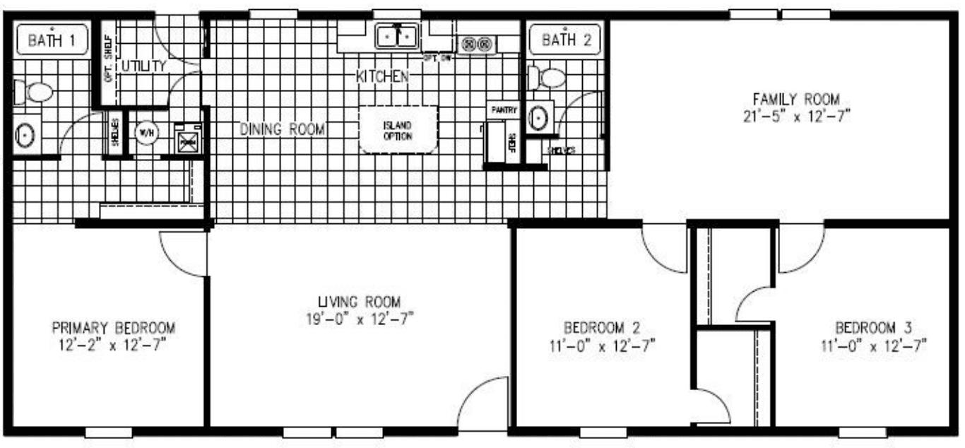 Garnet floor plan home features