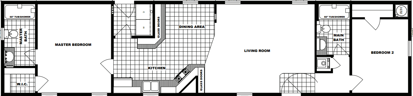 G16-624 floor plan home features