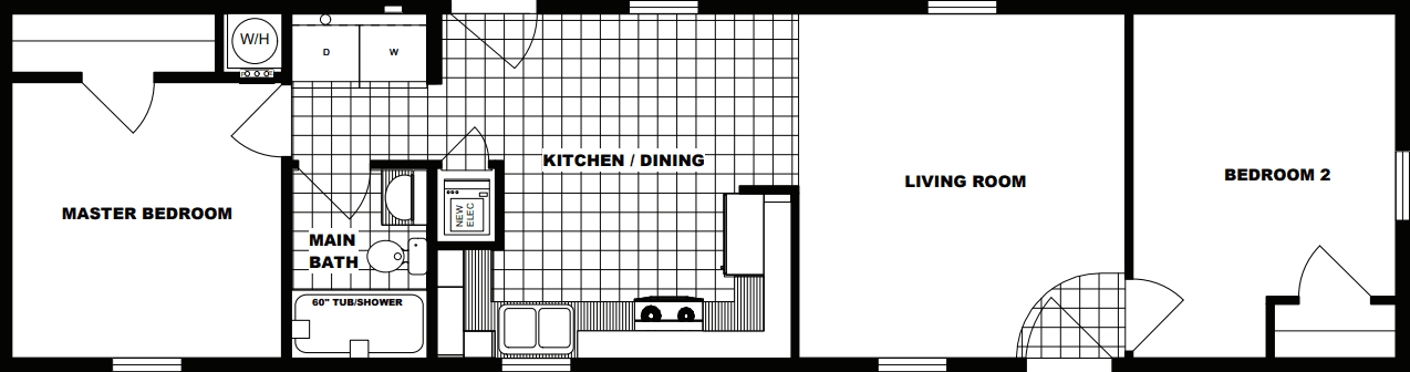 G-557 floor plan home features