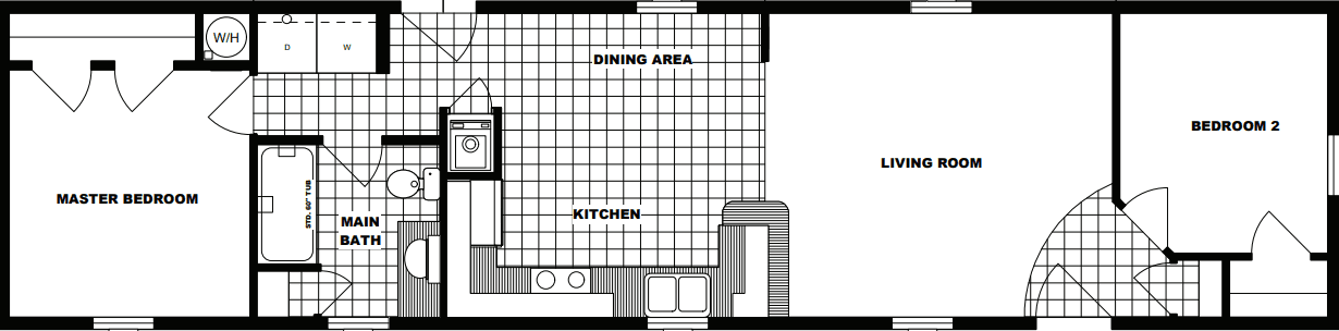 G-490 floor plan home features