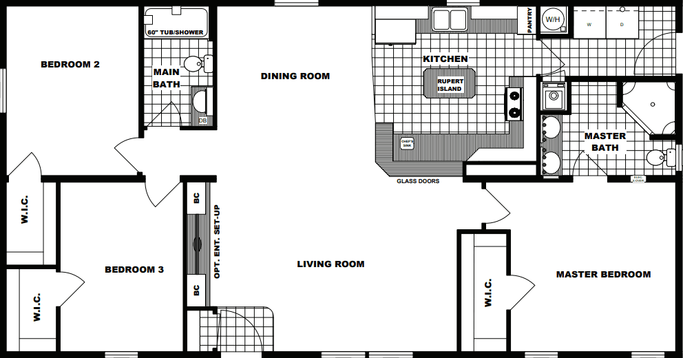 G-3356 floor plan home features