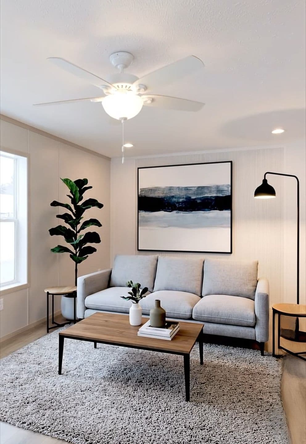 Turqouise interior home features