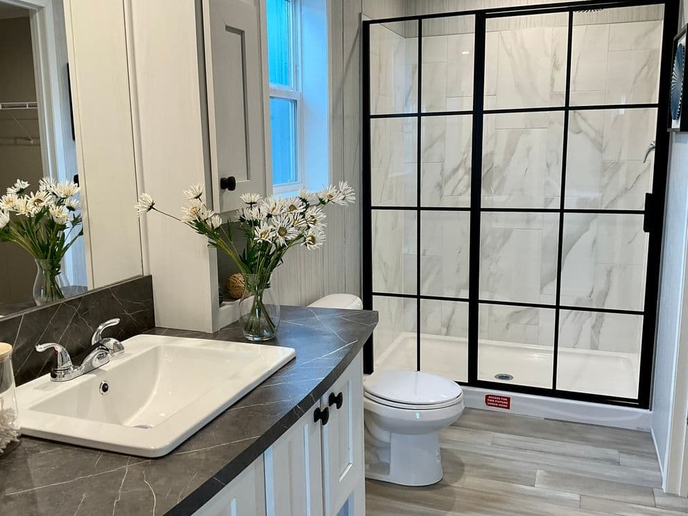 Amethyst 48 bathroom home features