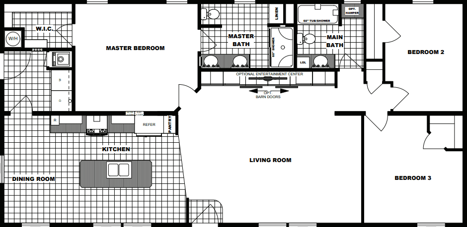 G-3462 floor plan home features
