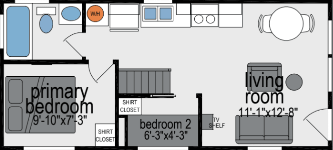 Shore park 4110l floor plan home features
