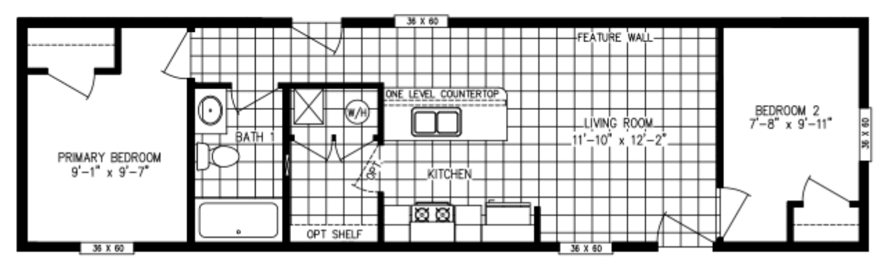 Onyx 48 hero and floor plan home features