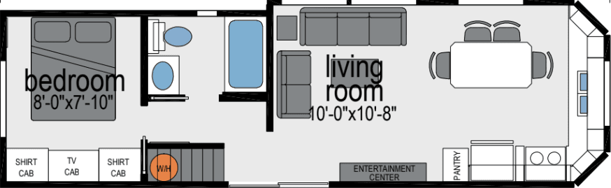 Shore park 1941sl floor plan home features
