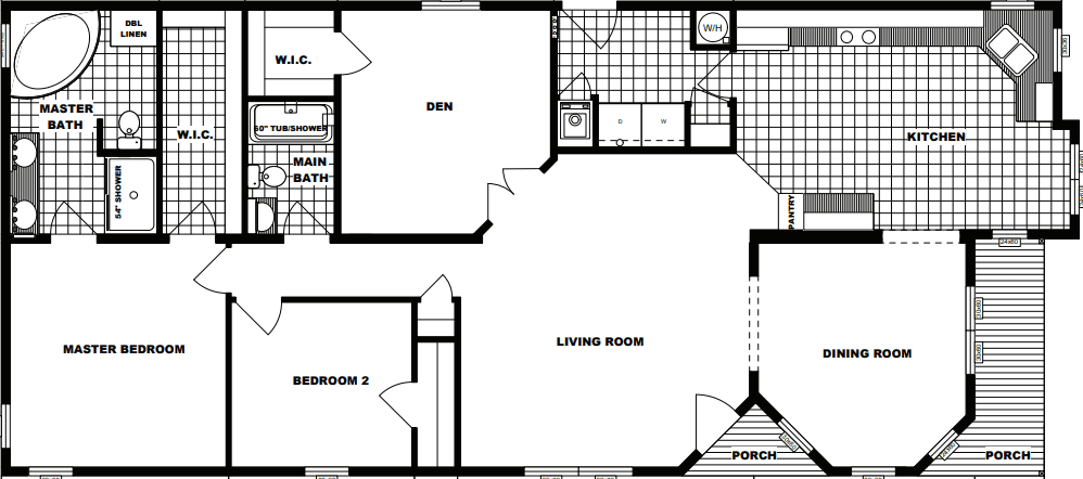 G-3553 floor plan home features