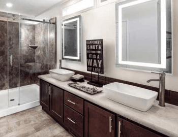 Spectra rh bathroom home features