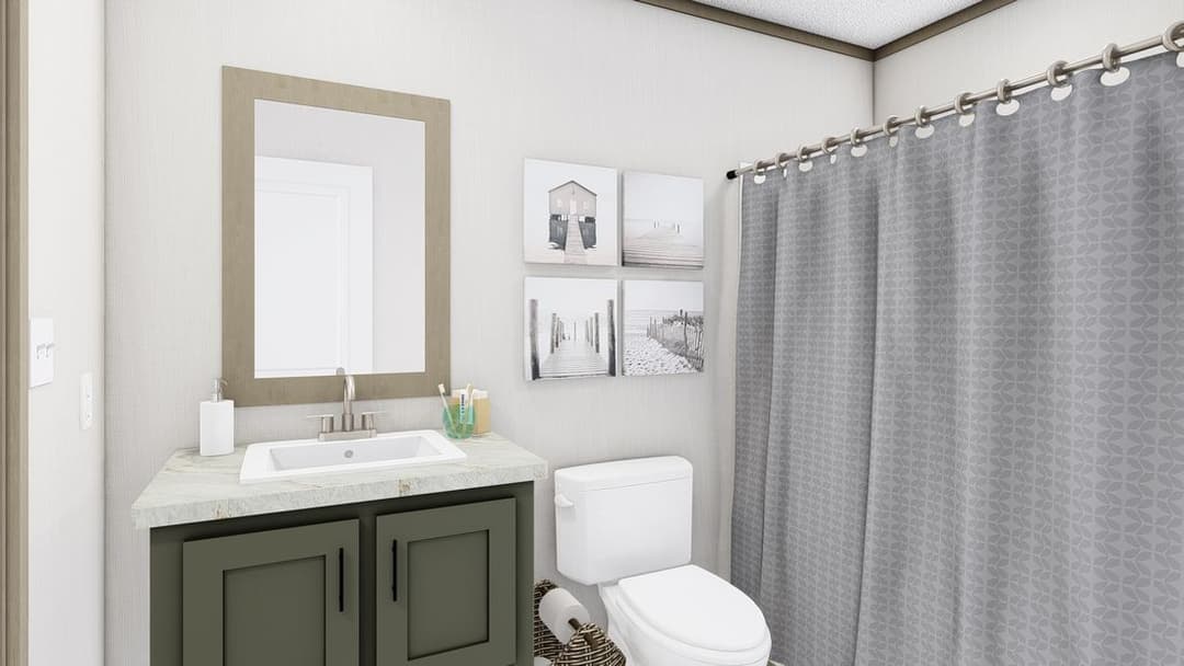Cook bathroom home features