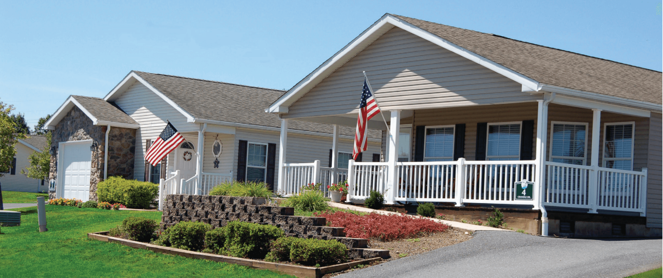 Multi-section homes hero home features