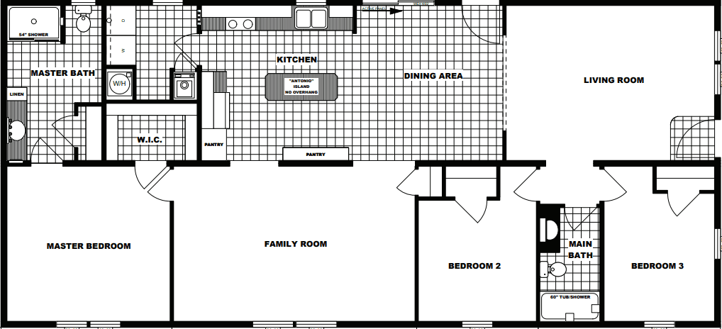 G-3559 floor plan home features